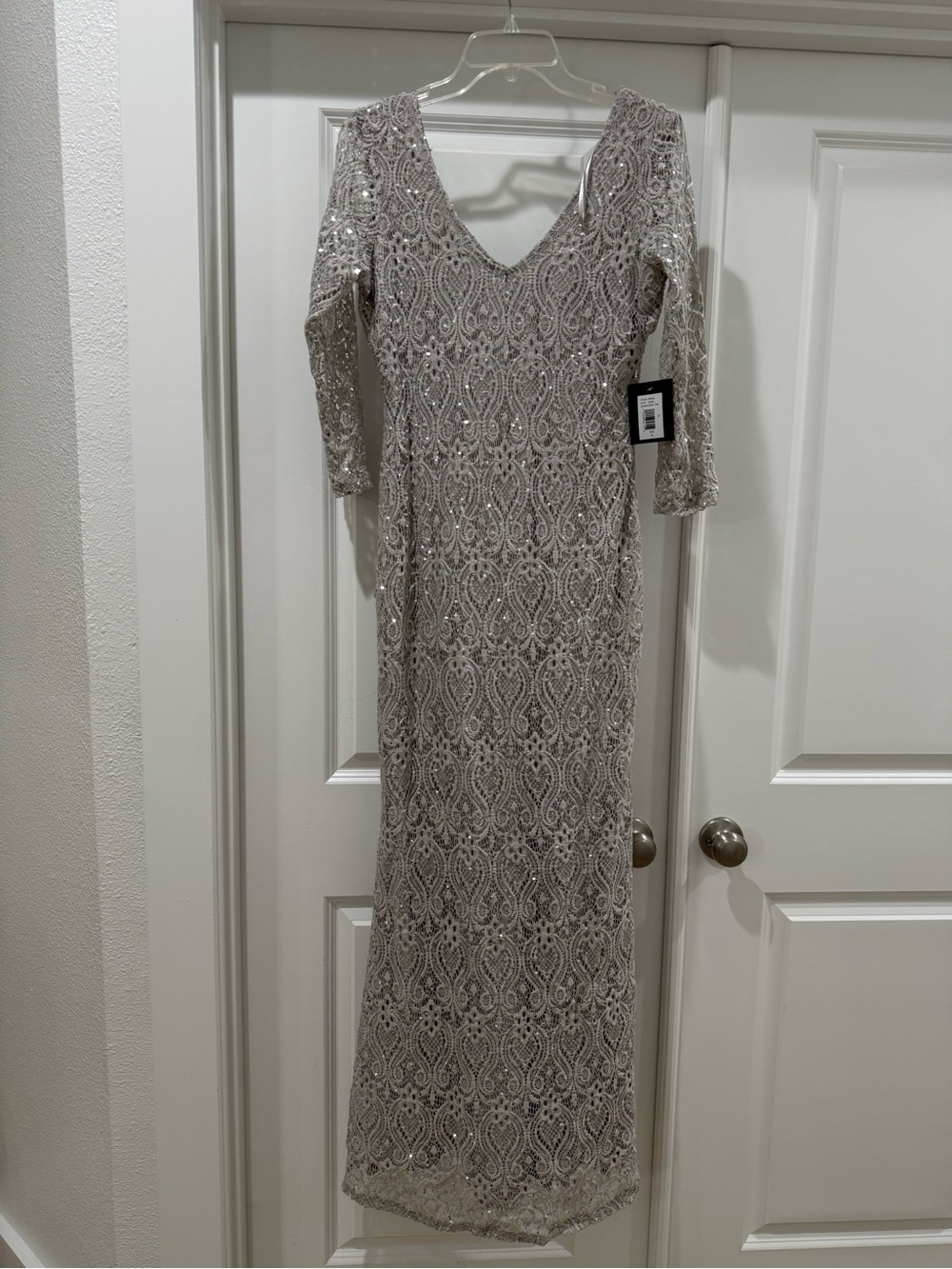 NWT Elegant Lace Evening Gown